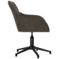 vidaXL Sillas de comedor giratorias 2 unidades terciopelo gris oscuro vidaXL Sillas de comedor giratorias 2 unidades terciopelo gris oscuro