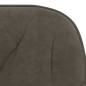 vidaXL Sillas de comedor giratorias 2 unidades terciopelo gris oscuro vidaXL Sillas de comedor giratorias 2 unidades terciopelo gris oscuro