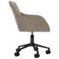 vidaXL Sillas de comedor giratorias 2 uds de terciopelo gris claro vidaXL Sillas de comedor giratorias 2 uds de terciopelo gris claro