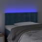 vidaXL Cabecero con LED de terciopelo azul 100x5x78/88 cm vidaXL Cabecero con LED de terciopelo azul 100x5x78/88 cm