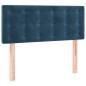 vidaXL Cabecero con LED de terciopelo azul 100x5x78/88 cm vidaXL Cabecero con LED de terciopelo azul 100x5x78/88 cm