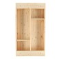 Esschert Design Mesa de bar de pared con estante abatible L natural Esschert Design Mesa de bar de pared con estante abatible L natural