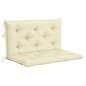 vidaXL Banco columpio 2 plazas hojas de palma y cojín bambú 202 cm vidaXL Banco columpio 2 plazas hojas de palma y cojín bambú 202 cm