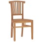 vidaXL Juego de comedor para jardín 3 pzas madera maciza de teca vidaXL Juego de comedor para jardín 3 pzas madera maciza de teca