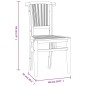 vidaXL Juego de comedor para jardín 3 pzas madera maciza de teca vidaXL Juego de comedor para jardín 3 pzas madera maciza de teca