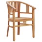 vidaXL Juego de comedor para jardín 5 piezas madera maciza de teca vidaXL Juego de comedor para jardín 5 piezas madera maciza de teca