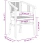 vidaXL Juego de comedor para jardín 5 piezas madera maciza de teca vidaXL Juego de comedor para jardín 5 piezas madera maciza de teca