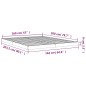 vidaXL Estructura de cama de madera maciza de pino 160x200 cm vidaXL Estructura de cama de madera maciza de pino 160x200 cm