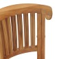 vidaXL Taburete de cocina de madera maciza de teca vidaXL Taburete de cocina de madera maciza de teca