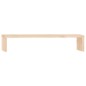 vidaXL Soporte para monitor madera maciza de pino 50x27x10 cm vidaXL Soporte para monitor madera maciza de pino 50x27x10 cm