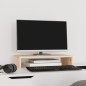 vidaXL Soporte para monitor madera maciza de pino 50x27x10 cm vidaXL Soporte para monitor madera maciza de pino 50x27x10 cm