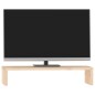 vidaXL Soporte para monitor madera maciza de pino 50x27x10 cm vidaXL Soporte para monitor madera maciza de pino 50x27x10 cm