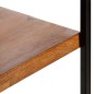vidaXL Estantería de 4 niveles 6 cajones madera de mango 122x36x181 cm vidaXL Estantería de 4 niveles 6 cajones madera de mango 122x36x181 cm