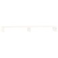 vidaXL Soporte de monitor madera maciza de pino blanco 100x27x10 cm vidaXL Soporte de monitor madera maciza de pino blanco 100x27x10 cm