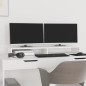 vidaXL Soporte de monitor madera maciza de pino blanco 100x27x10 cm vidaXL Soporte de monitor madera maciza de pino blanco 100x27x10 cm