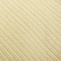 vidaXL Toldo de vela HDPE beige 160 g/m² 3x4x5 m