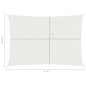 vidaXL Toldo de vela blanco HDPE 160 g/m² 3,5x5 m vidaXL Toldo de vela blanco HDPE 160 g/m² 3,5x5 m