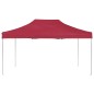 vidaXL Carpa plegable profesional de aluminio rojo vino tinto 4,5x3m vidaXL Carpa plegable profesional de aluminio rojo vino tinto 4,5x3m