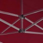 vidaXL Carpa plegable profesional de aluminio rojo vino tinto 4,5x3m vidaXL Carpa plegable profesional de aluminio rojo vino tinto 4,5x3m