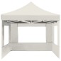 vidaXL Carpa plegable profesional con paredes aluminio crema 4,5x3 m vidaXL Carpa plegable profesional con paredes aluminio crema 4,5x3 m