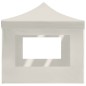 vidaXL Carpa plegable profesional con paredes aluminio crema 4,5x3 m vidaXL Carpa plegable profesional con paredes aluminio crema 4,5x3 m