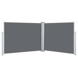 vidaXL Toldo lateral retráctil gris antracita 140x1000 cm 