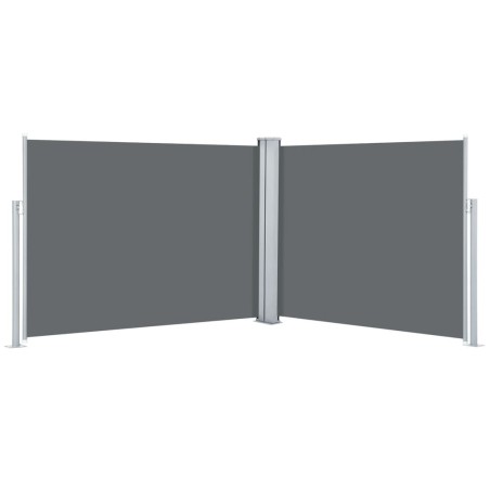 vidaXL Toldo lateral retráctil gris antracita 140x1000 cm 