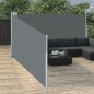 vidaXL Toldo lateral retráctil gris antracita 140x1000 cm vidaXL Toldo lateral retráctil gris antracita 140x1000 cm