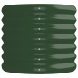 vidaXL Jardinera de acero con recubrimiento en polvo verde 152x40x36cm vidaXL Jardinera de acero con recubrimiento en polvo verde 152x40x36cm