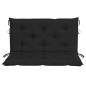 vidaXL Banco columpio de 2 plazas hojas de palma y cojín bambú 202 cm vidaXL Banco columpio de 2 plazas hojas de palma y cojín bambú 202 cm