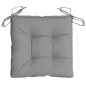 vidaXL Cojines de silla de jardín 2 uds tela Oxford gris 50x50x7 cm vidaXL Cojines de silla de jardín 2 uds tela Oxford gris 50x50x7 cm