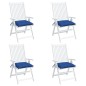 vidaXL Cojines de palets de jardín 4 uds tela Oxford azul 50x50x7 cm vidaXL Cojines de palets de jardín 4 uds tela Oxford azul 50x50x7 cm