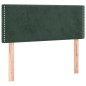 vidaXL Cama box spring con colchón terciopelo verde oscuro 120x190 cm vidaXL Cama box spring con colchón terciopelo verde oscuro 120x190 cm