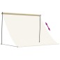 vidaXL Toldo retráctil tela y acero crema 200x150 cm vidaXL Toldo retráctil tela y acero crema 200x150 cm