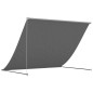 vidaXL Toldo retráctil de tela y acero gris antracita 200x150 cm vidaXL Toldo retráctil de tela y acero gris antracita 200x150 cm