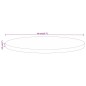 vidaXL Tablero de mesa redondo madera maciza de mango Ø 40x2,5 cm vidaXL Tablero de mesa redondo madera maciza de mango Ø 40x2,5 cm