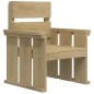 vidaXL Set de comedor para jardín 7 pzas madera maciza pino impregnada vidaXL Set de comedor para jardín 7 pzas madera maciza pino impregnada