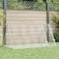 vidaXL Jaula para conejos acero galvanizado plateado 200x105x91 cm vidaXL Jaula para conejos acero galvanizado plateado 200x105x91 cm