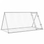 vidaXL Jaula para conejos acero galvanizado plateado 200x105x91 cm vidaXL Jaula para conejos acero galvanizado plateado 200x105x91 cm