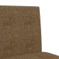 vidaXL Taburetes altos 2 uds madera maciza de caucho y tela vidaXL Taburetes altos 2 uds madera maciza de caucho y tela