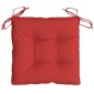 vidaXL Cojines para palets 2 unidades tela Oxford rojo 50x50x7 cm vidaXL Cojines para palets 2 unidades tela Oxford rojo 50x50x7 cm