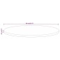vidaXL Tablero de mesa redondo madera maciza de mango Ø 80x2,5 cm vidaXL Tablero de mesa redondo madera maciza de mango Ø 80x2,5 cm