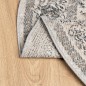 vidaXL Alfombra de interior/exterior diseño vintage ARBIZU Ø 120 cm
