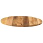 vidaXL Tablero de mesa redondo madera maciza mango rugosa Ø 80x2,5 cm vidaXL Tablero de mesa redondo madera maciza mango rugosa Ø 80x2,5 cm
