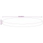 vidaXL Tablero de mesa redondo madera maciza reciclada Ø 60x3,8 cm vidaXL Tablero de mesa redondo madera maciza reciclada Ø 60x3,8 cm
