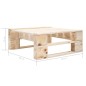 vidaXL Muebles de palets 6 pzas y cojines madera pino impregnada vidaXL Muebles de palets 6 pzas y cojines madera pino impregnada