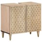 vidaXL Conjunto de muebles de baño 4 piezas madera maciza de mango vidaXL Conjunto de muebles de baño 4 piezas madera maciza de mango