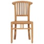 vidaXL Conjunto de comedor para jardín 5 piezas madera maciza de teca vidaXL Conjunto de comedor para jardín 5 piezas madera maciza de teca