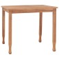 vidaXL Conjunto de comedor para jardín 5 piezas madera maciza de teca vidaXL Conjunto de comedor para jardín 5 piezas madera maciza de teca