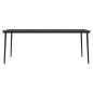 vidaXL Set comedor de jardín 7 pzas y cojines ratán sintético y vidrio vidaXL Set comedor de jardín 7 pzas y cojines ratán sintético y vidrio